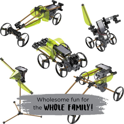 Thames & Kosmos Solar-Powered Rovers, Kids Science Kit, Learning Resources About Solar Power, STEM Toys for Science Experiments, Age 8+