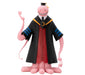 ABYSTYLE Studio Assassination Classroom Pink Koro Sensei SFC Collectible PVC Figure 7.8" Tall Statue Anime Manga Figurine Home Room Office Décor Gift