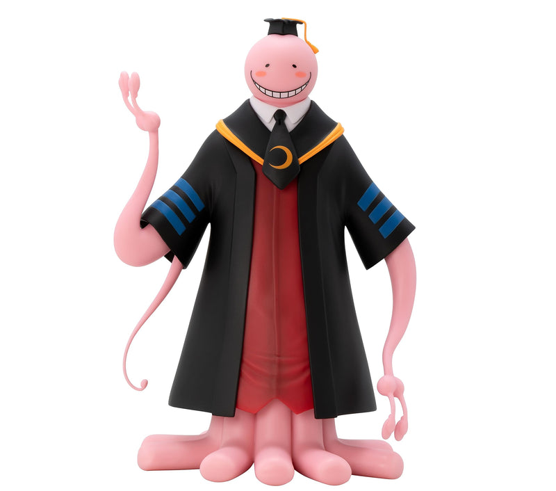 ABYSTYLE Studio Assassination Classroom Pink Koro Sensei SFC Collectible PVC Figure 7.8" Tall Statue Anime Manga Figurine Home Room Office Décor Gift