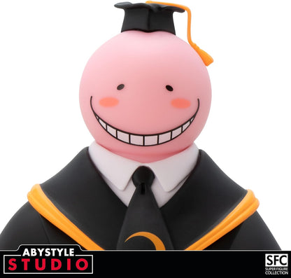 ABYSTYLE Studio Assassination Classroom Pink Koro Sensei SFC Collectible PVC Figure 7.8" Tall Statue Anime Manga Figurine Home Room Office Décor Gift