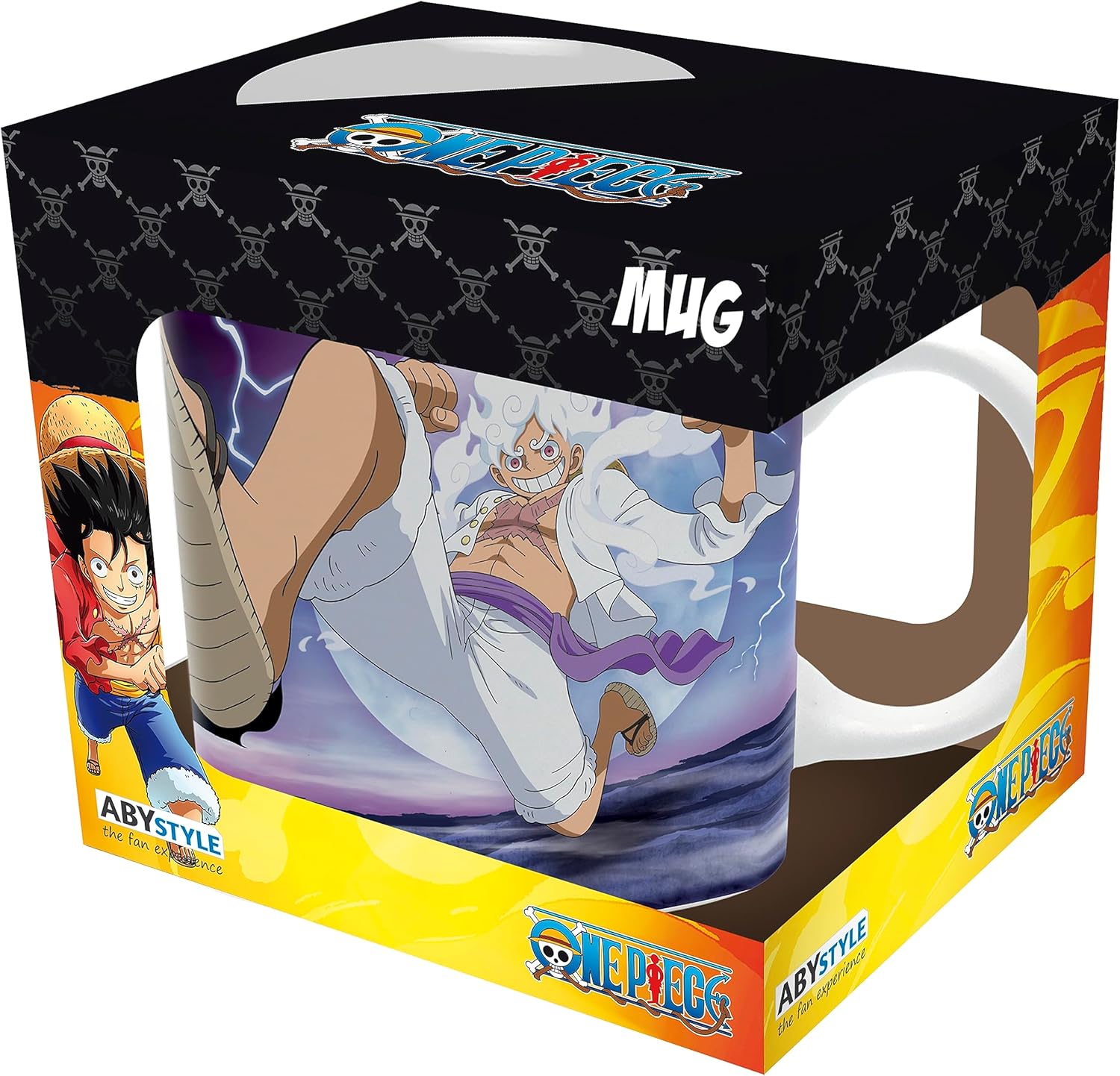 ABYSTYLE One Piece Luffy vs Kaidou Ceramic Novelty Coffee & Tea 320ml / 11oz Mug