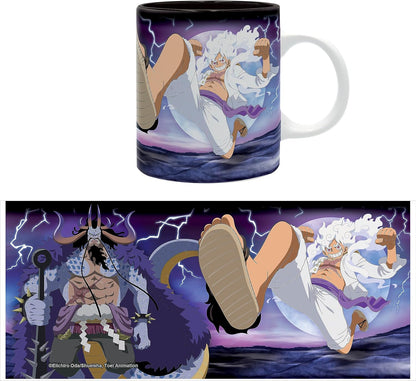 ABYSTYLE One Piece Luffy vs Kaidou Ceramic Novelty Coffee & Tea 320ml / 11oz Mug