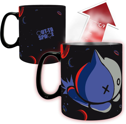 GB eye BT21 Space 460ml Heat Change Mug