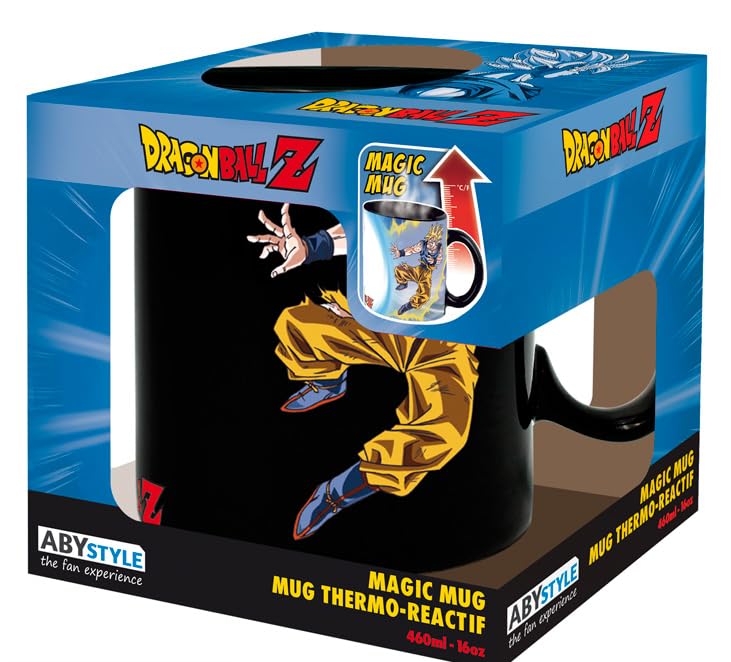 DRAGON BALL-Mug Heat Change-GokuVSBuu