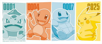 ABYSTYLE Pokémon Pikachu & Kanto Starters Ceramic Novelty Coffee & Tea 320ml / 11oz Mug