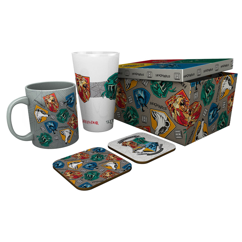 ABYSTYLE GBEye - Harry Potter Pck Glass XXL+Mug+2 Coaster Stand Set