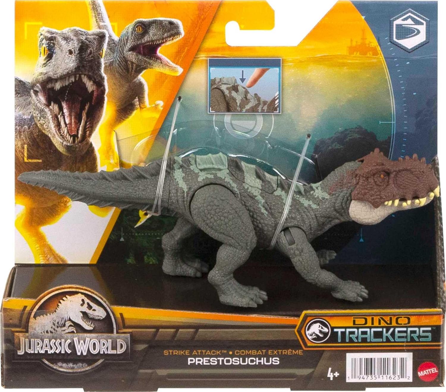 Mattel Jurassic World Dino Trackers: Prestosuchus