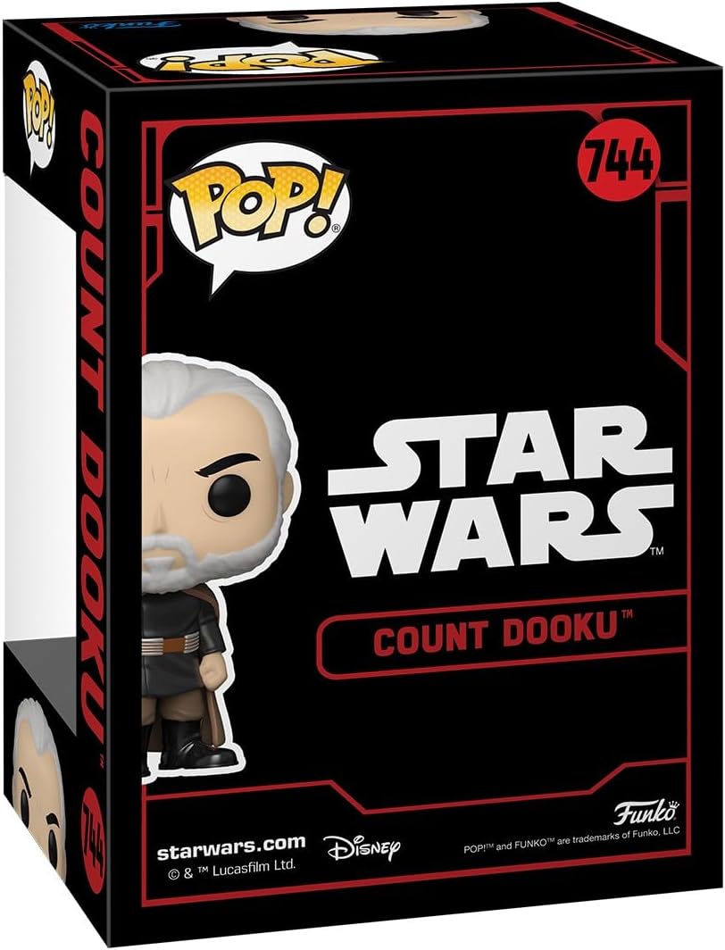 Funko Pop! Star Wars: Star Wars Darkside - Count Dooku - Collectable Vinyl Figure - Gift Idea - Official Merchandise - Toys for Kids & Adults - Movies Fans - Model Figure for Collectors and Display