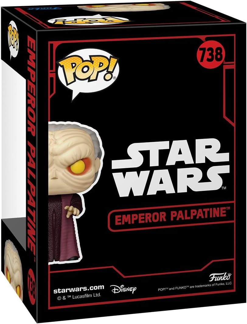 Funko Pop! Star Wars: Star Wars Darkside - Emperor Palpatine - Collectable Vinyl Figure - Gift Idea - Official Merchandise - Toys for Kids & Adults - Movies Fans - Model Figure for Collectors