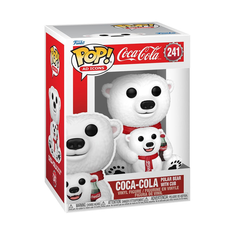 Funko Pop! AD Icon: Coca-Cola Polar Bear with Cub