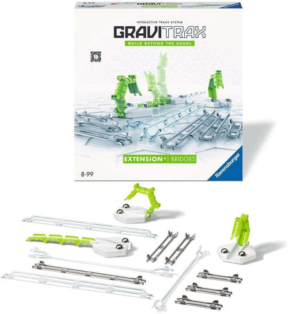 Ravensburger GraviTrax Bridges Expansion Pack Add On Extension Accessory - Marble Run and Construction Toy For Kids Age 8 Years and Up - STEM