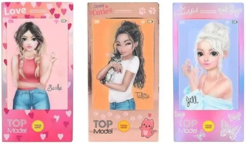 TopModel Mini kleurboek met geluid - 1 stuk van 3 varianten