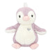 Depesche 13170 Princess Mimi - Kuscheltier Baby Pinguin in Lila und Weiß, ca. 18 cm großes Plüschtier