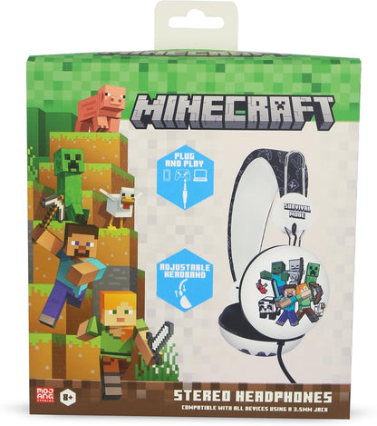 OTL Technologies MC1304 Minecraft Wired Headphones