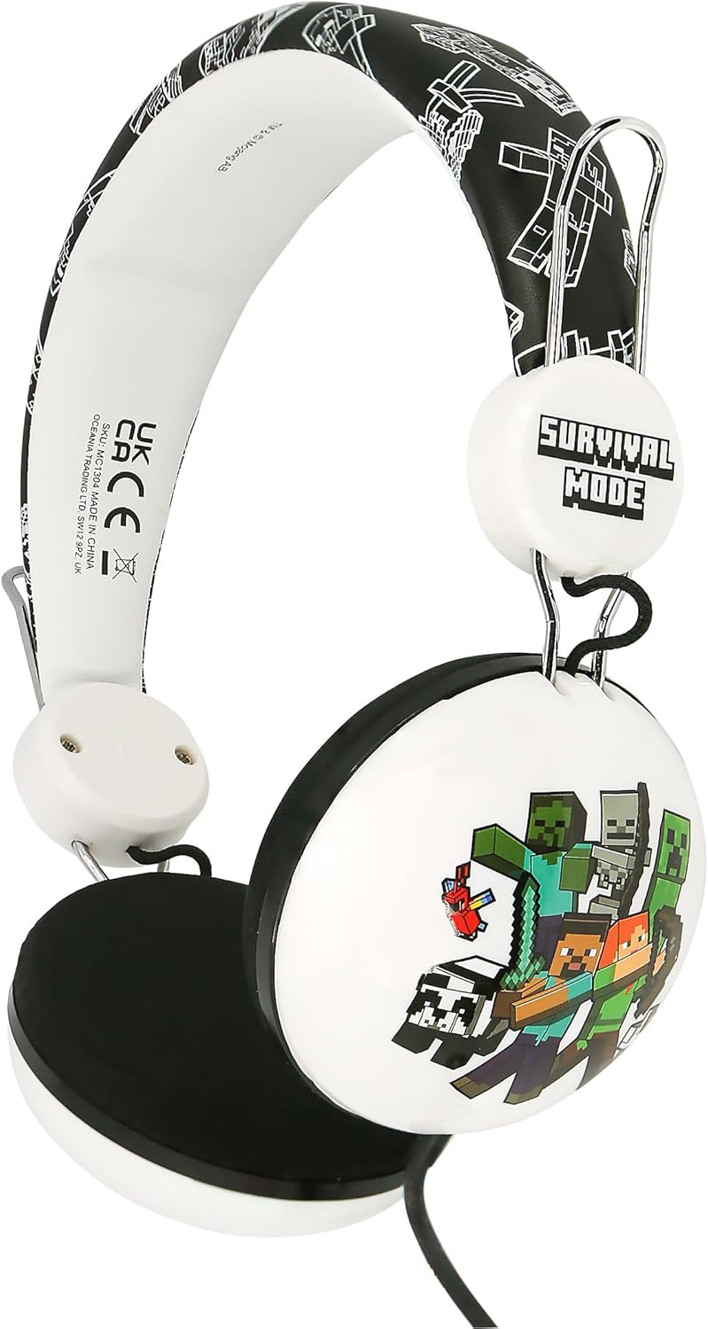 OTL Technologies MC1304 Minecraft Wired Headphones