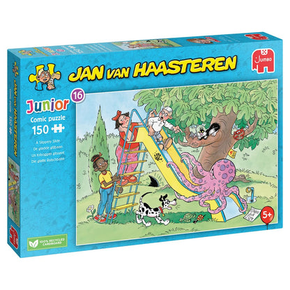 Jan van Haasteren Junior - De Gladde Glijbaan (150 Stukjes)