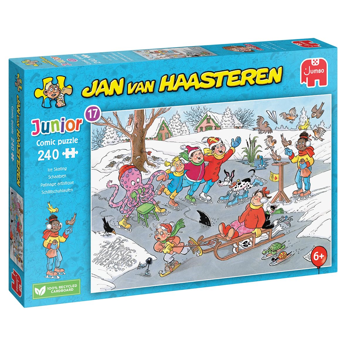Jan van Haasteren Junior - Schaatsen (240 Stukjes