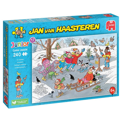 Jan van Haasteren Junior - Schaatsen (240 Stukjes