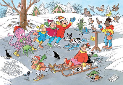 Jan van Haasteren Junior - Schaatsen (240 Stukjes