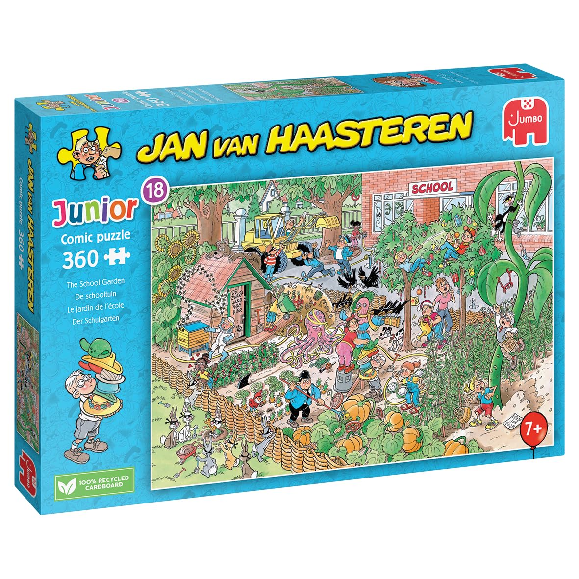 Jan van Haasteren Junior - De Schooltuin (360 Stukjes