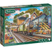 Jumbo 1110500248 Morning Arrival-1000 stukjes Puzzel Puzzle, blau/lila