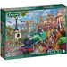 Jumbo 1110500251 Fun at The Seaside-1000 stukjes Puzzel Puzzle, blau/lila