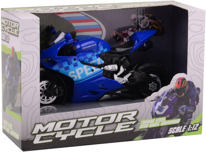 Motorcycle Johntoy Race in Box 3 Assorted