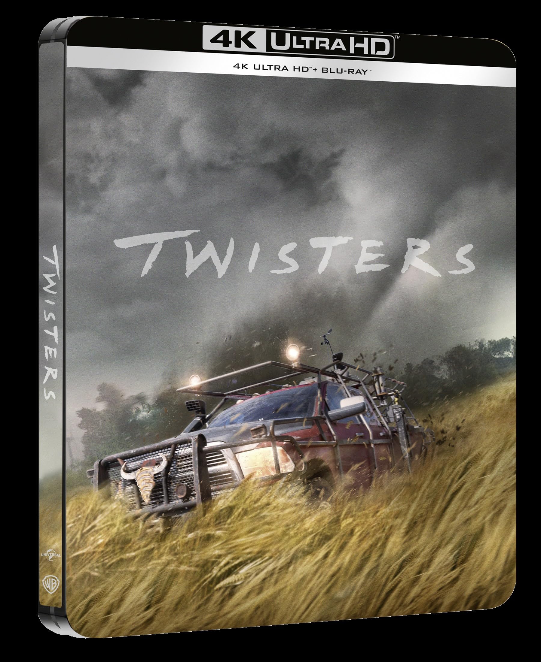 TWISTERS STEELBOOK (4K Ultra HD + Blu-ray