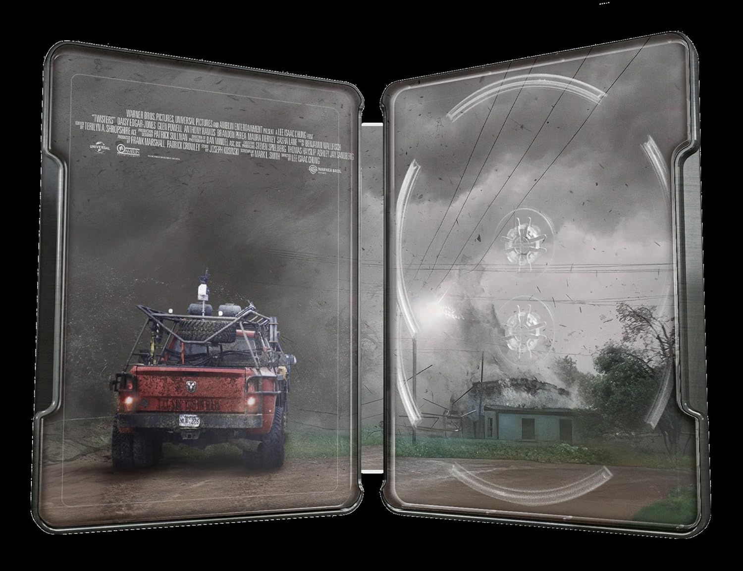 TWISTERS STEELBOOK (4K Ultra HD + Blu-ray