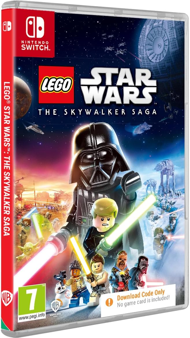 LEGO Star Wars: The Skywalker Saga (Nitendo Switch Code In Box)