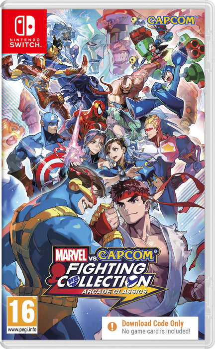 Marvel vs Capcom Fighting Collection (code in box
