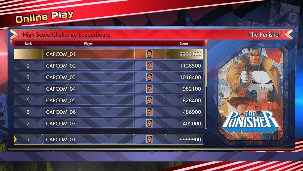 Marvel vs Capcom Fighting Collection (code in box