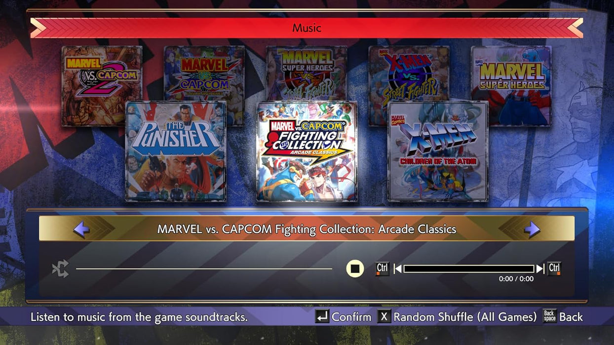 Marvel vs Capcom Fighting Collection (code in box