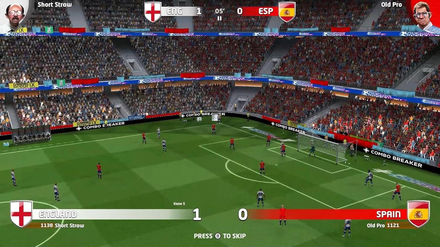 Sociable Soccer 25 (Nintendo Switch CIB
