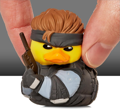 TUBBZ Mini: Metal Gear Solid - Solid Snake Cosplayende Rubberen Eend Vinylfiguur