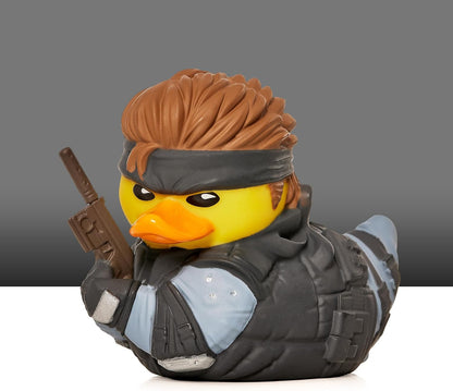 TUBBZ Mini: Metal Gear Solid - Solid Snake Cosplayende Rubberen Eend Vinylfiguur