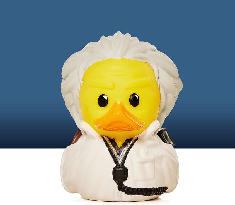 TUBBZ Mini Doc Brown Collectible Vinyl Rubber Duck Figure - Official Back to the Future Merchandise - Retro Action Movies & TV