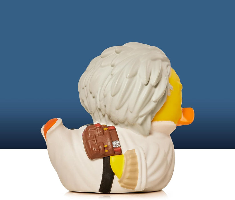 TUBBZ Mini Doc Brown Collectible Vinyl Rubber Duck Figure - Official Back to the Future Merchandise - Retro Action Movies & TV