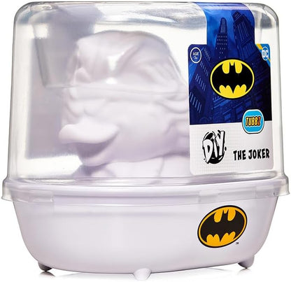 TUBBZ DIY Edition Paint Your Own Joker Figurine de Canard en Caoutchouc Vinyle – Produit Officiel DC Comics – Bande dessinée d'activités pour Enfants, TV, Films et Films