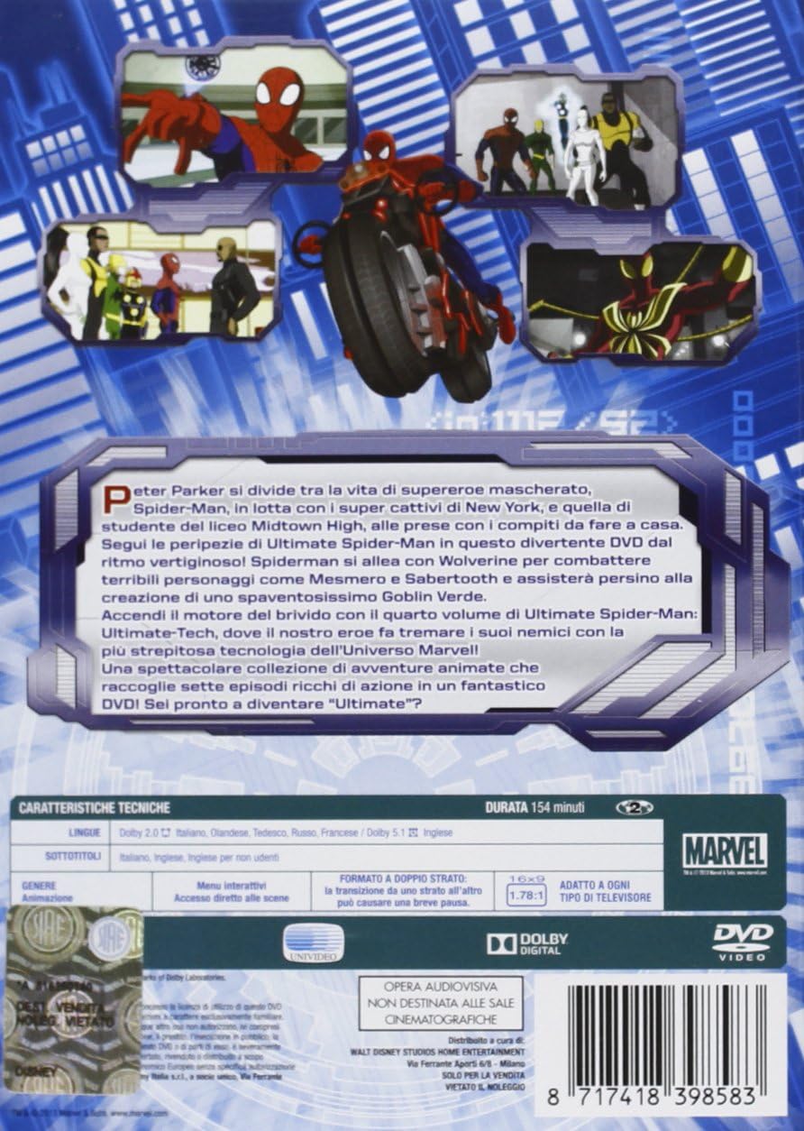 Ultimate Spider-man - Ultimate-tech Stagione 01 Volume 04
