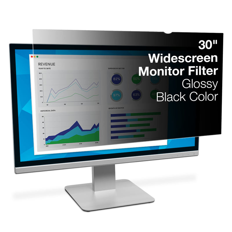 3M Pf30.0W 30.0`` Widescreen (16:10) Desktop Monitor Privacy Filter Frameless 98044054223