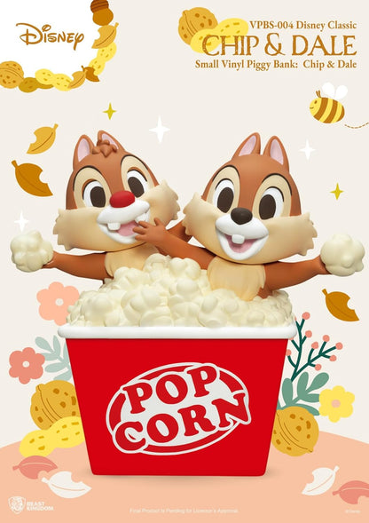 Disney Classic Chip & Dale VPBS-004 Small Vinyl Piggy Bank