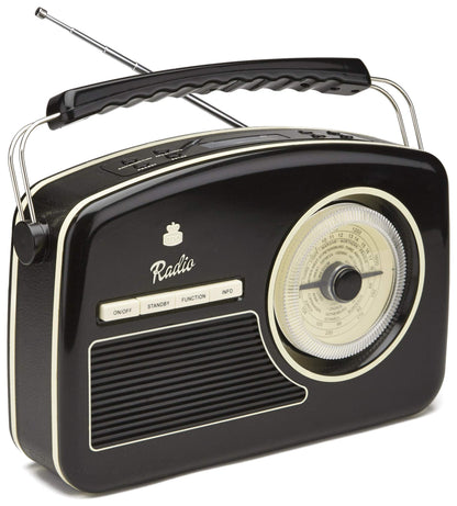 Gpo Rydelldabbla: Retro Portable Fm And Dab+ Radio With Retro Dial Face