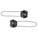 68074var-a2 - spare parts: short closing straps tecno-2 system COLOR BLACK SIZE SHORT CORTO Black