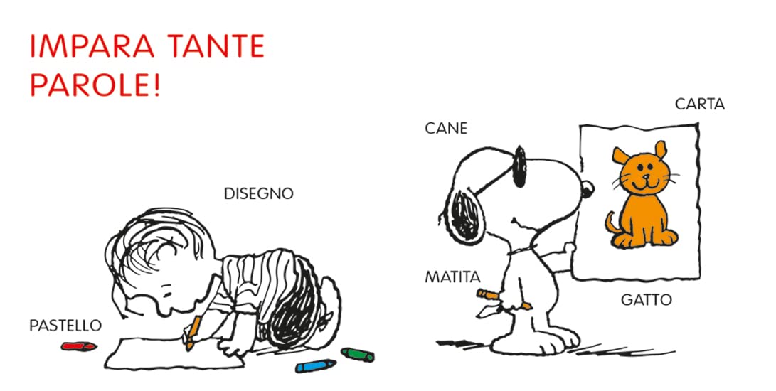 Prime parole. I libri di Snoopy. Peanuts. Ediz. a colori