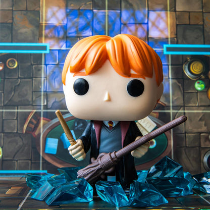 Funko Games Funkoverse Harry Potter - French Version - Board Game - Draco Malfoy And Ron Weasley - 3'' (7.6 Cm) POP! - Light Strategy Board Game For Children & Adults (Ages 10+) - Gift Idea