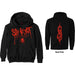 Felpa # Xl Unisex Black # Splatter