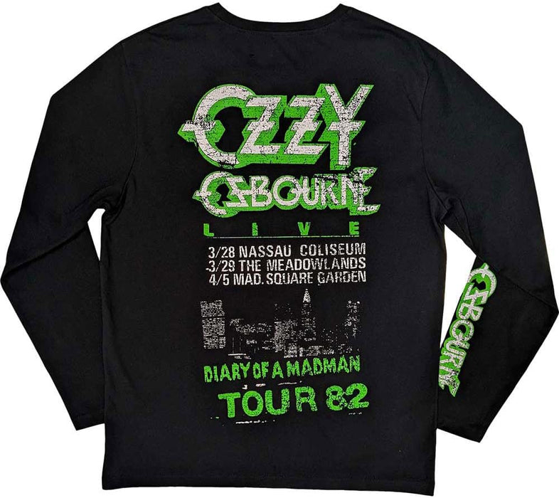 Ozzy Osbourne Madman Loose in NY Long Sleeve T Shirt