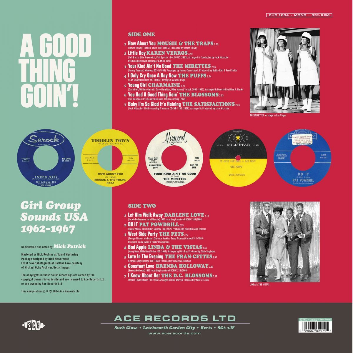 A Good Thing Goin'!: Girl Group Sounds USA 1962-1967