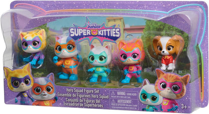 SUPERKITTIES Hero Squad Figure Set